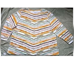 Southern Lady 3XL Print Women's Tunic Top Soft Popover Round Neck